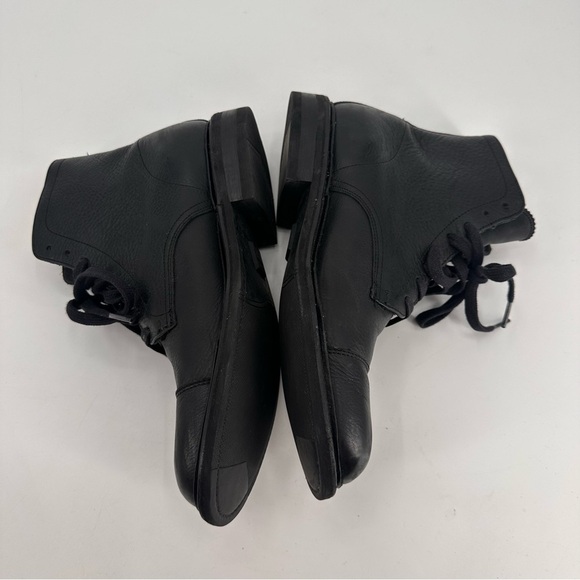 FRYE Black Leather Lace Up Boots Men’s Size 9.5 - Picture 4 of 6
